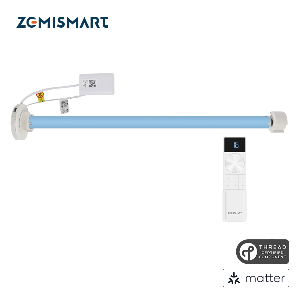 Smart Home Orvibo - Zemismart Matter Thread Rechargeable Roller Shade