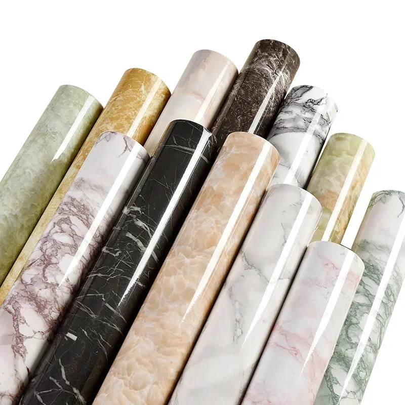 Smart Home Film - Marble Vinyl Film DIY Self Adhesive