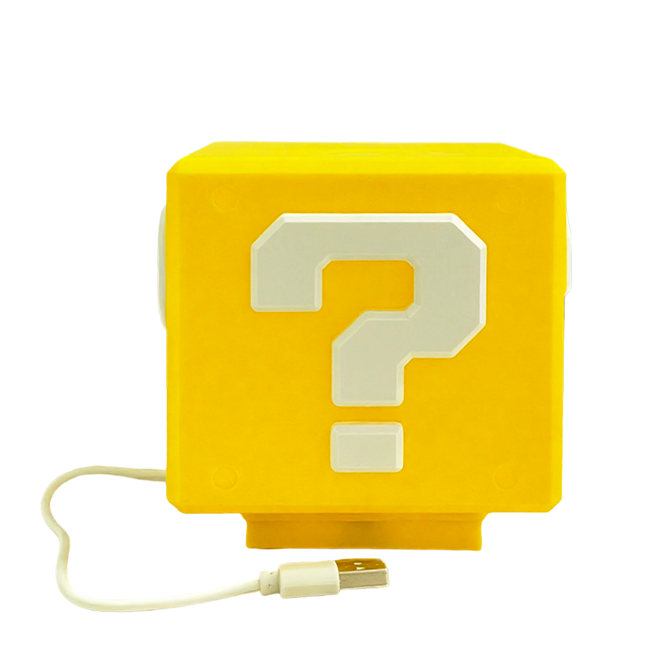 Smart Home Room - 2026Question Block Lamp with Sound Effects