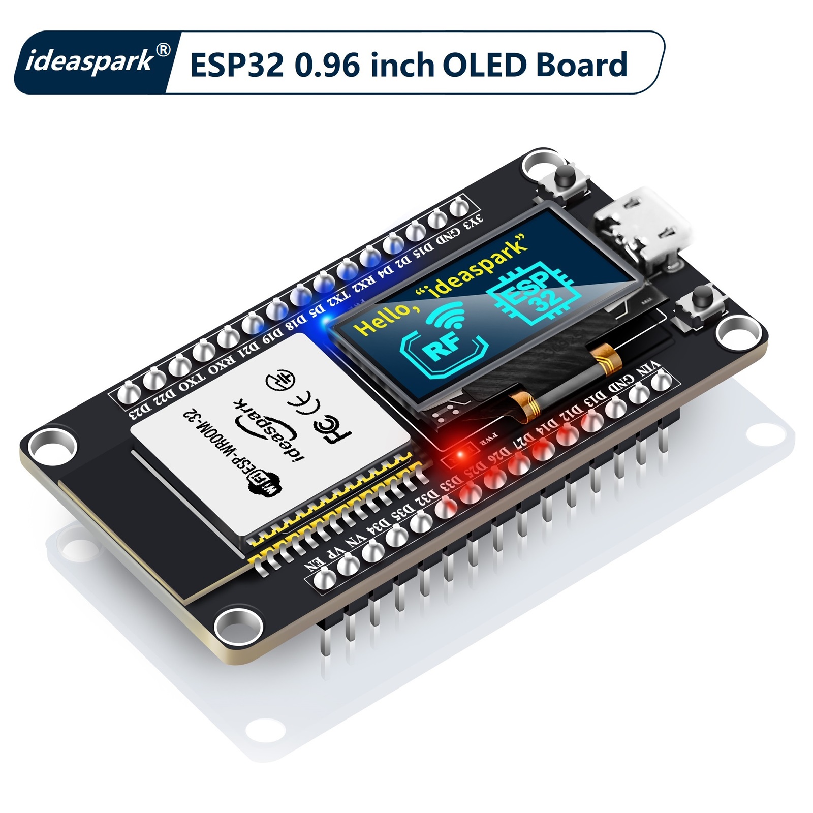 Smart Home Arduino Project - ideaspark® ESP32 Development Board with 0.96