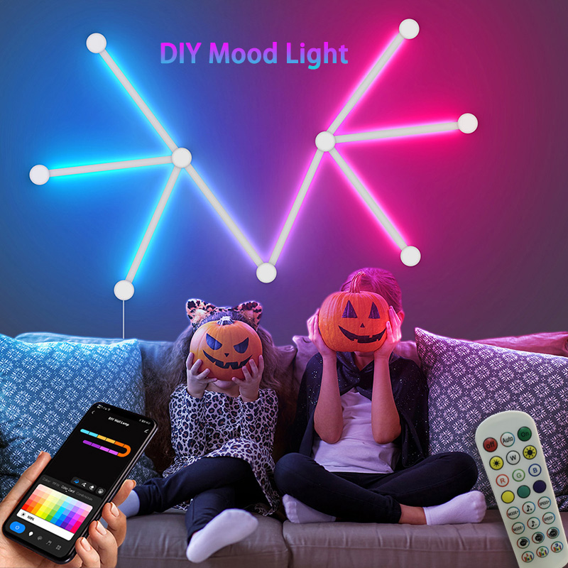 Smart Home Room - Smart RGB Wall Lamp, Bluetooth APP