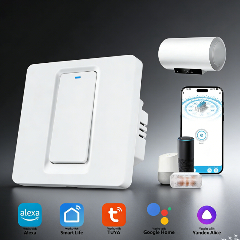 Smart Home Ikea - Smart Water Heater Switch/WiFi&Bluetooth Touch Control