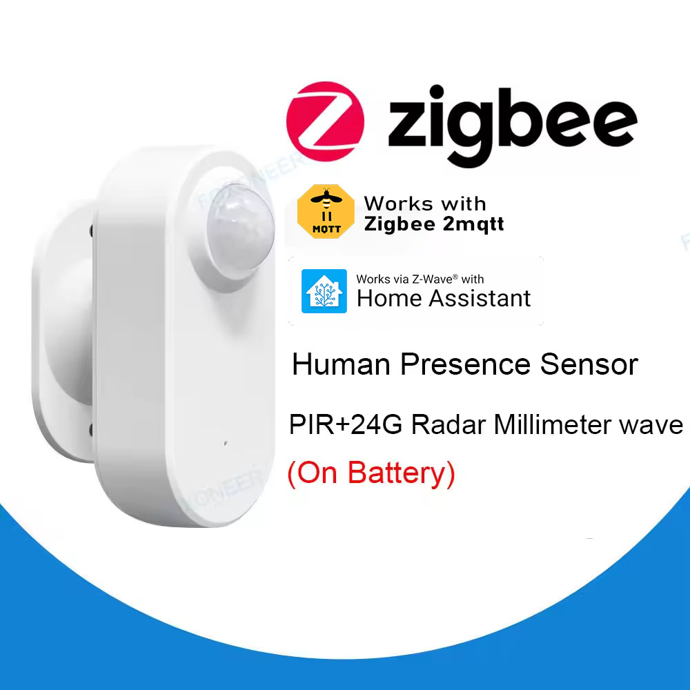 Smart Home Assistant - Smart Zigbee Human Presence Detector,Luminance/Distance Detection,
