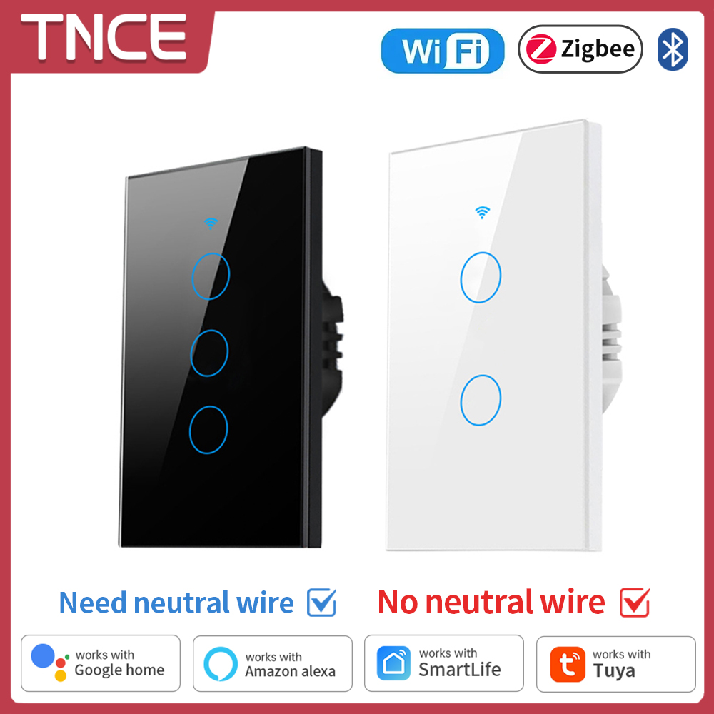 Smart Home Button - TNCE Tuya WiFi/Zigbee Smart Light Switch,