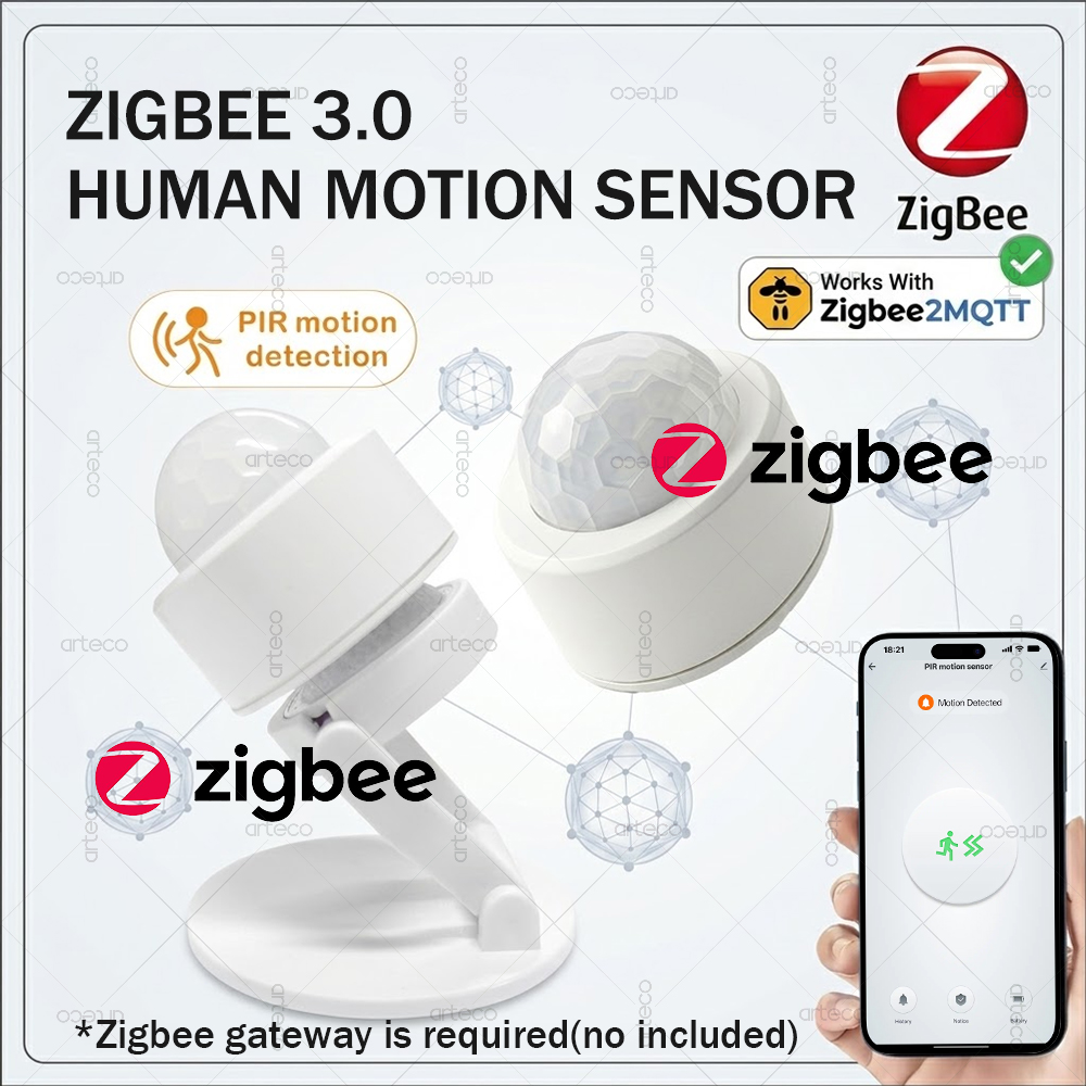 Smart Home Assistant - Zigbee 3.0 Mini PIR Motion Sensor