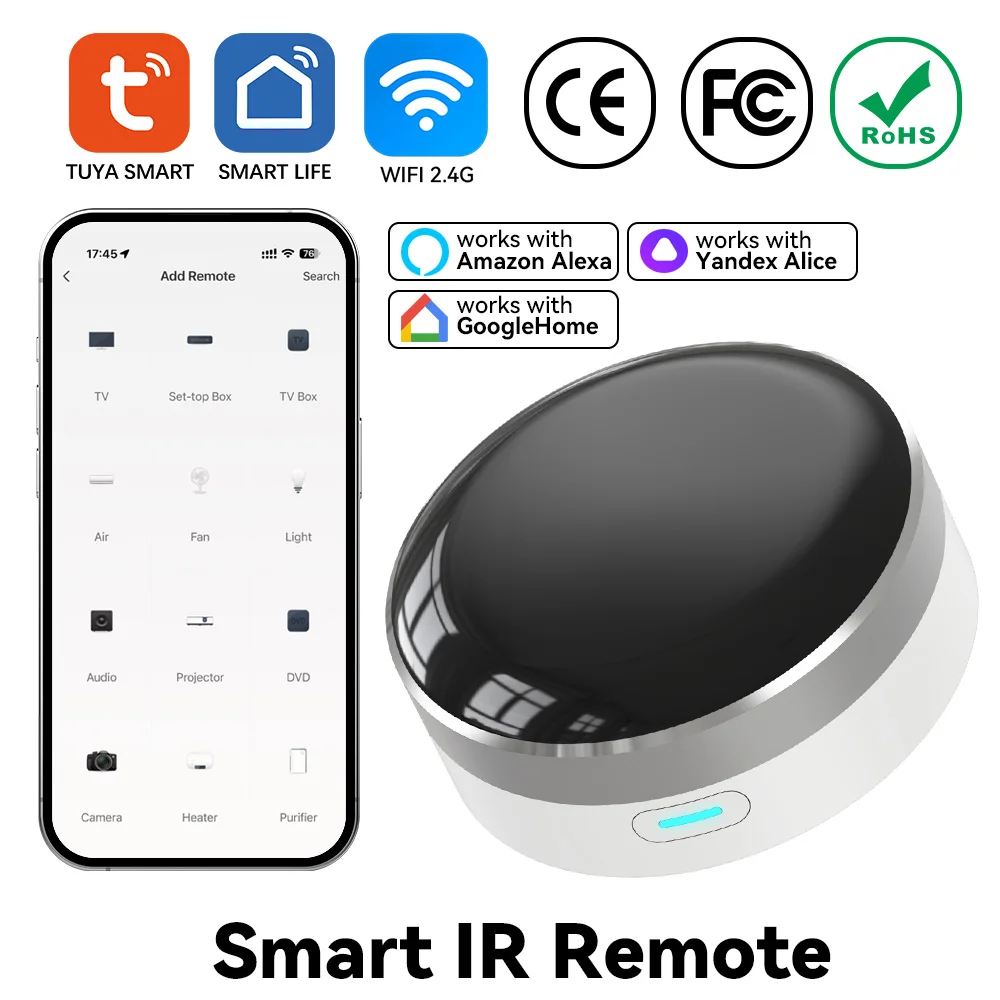 Smart Home Website - YFK WiFi Smart IR Blaster Universal
