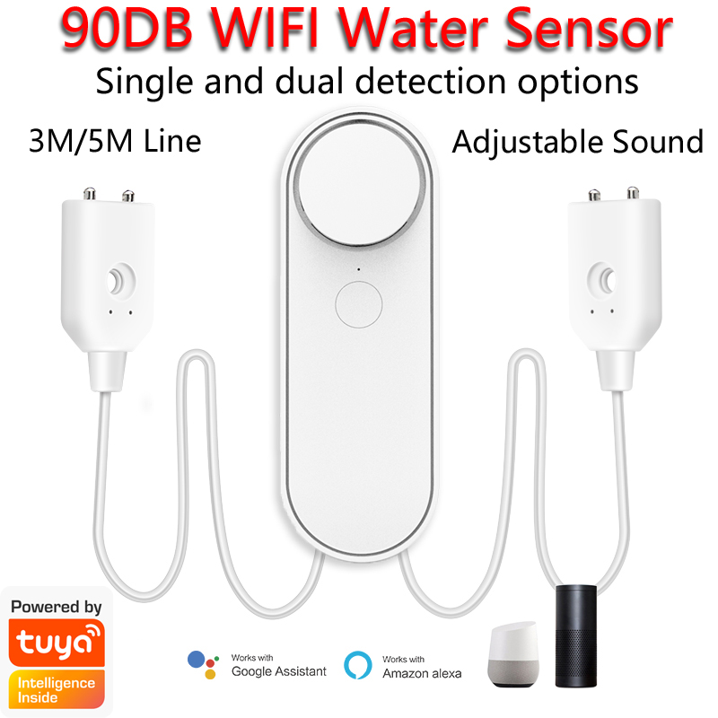 Smart Home Ikea - 3M/5M WiFi Water Leak Detector 90DB