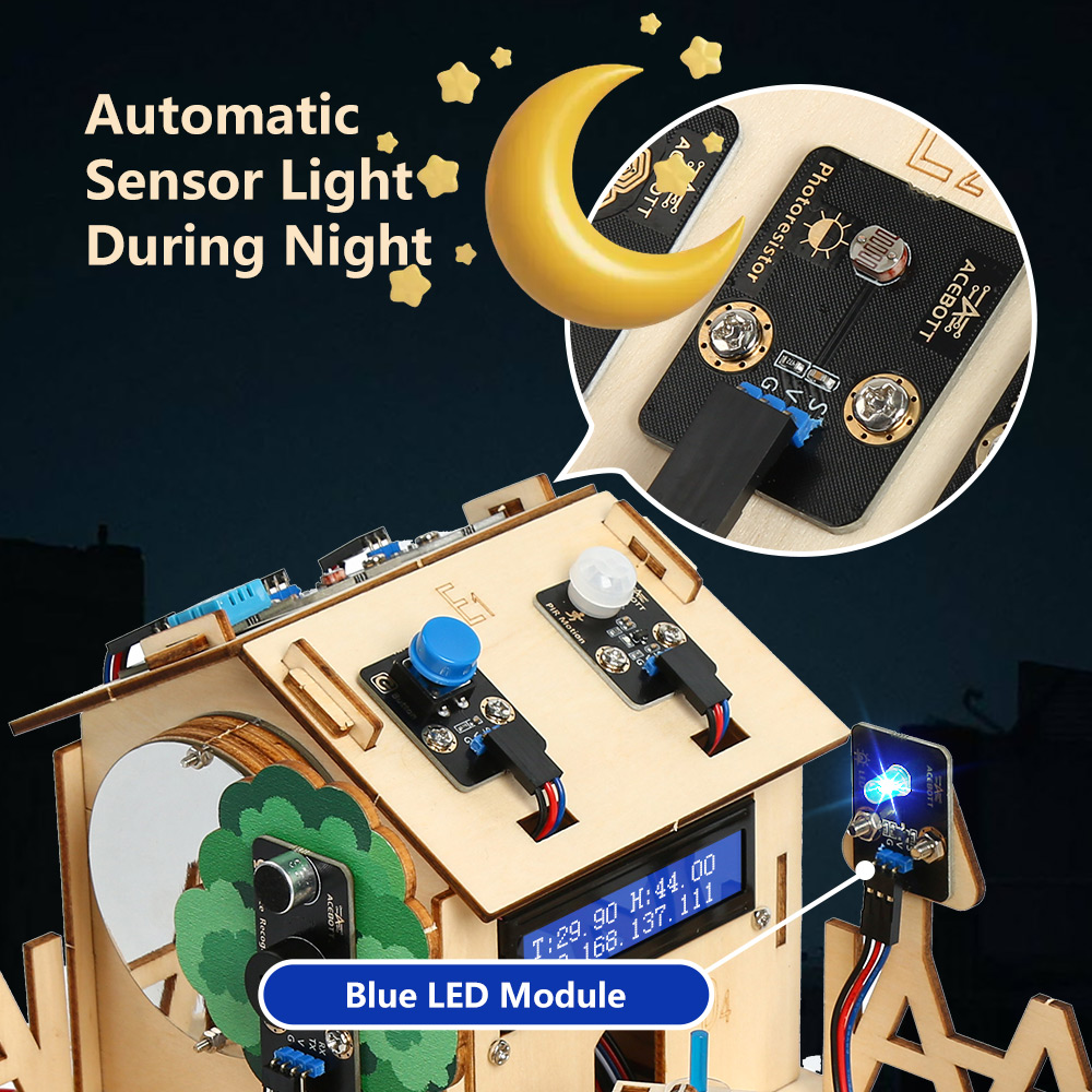 ACEBOTT Smart Home STEM STEAM  - Smart Home Arduino Project review and price