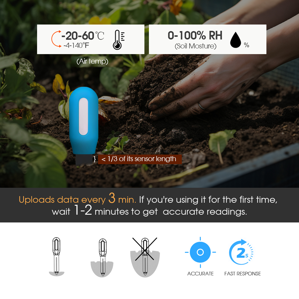 Smart Zigbee Soil Sensor for H - Smart Home Monitor review and price