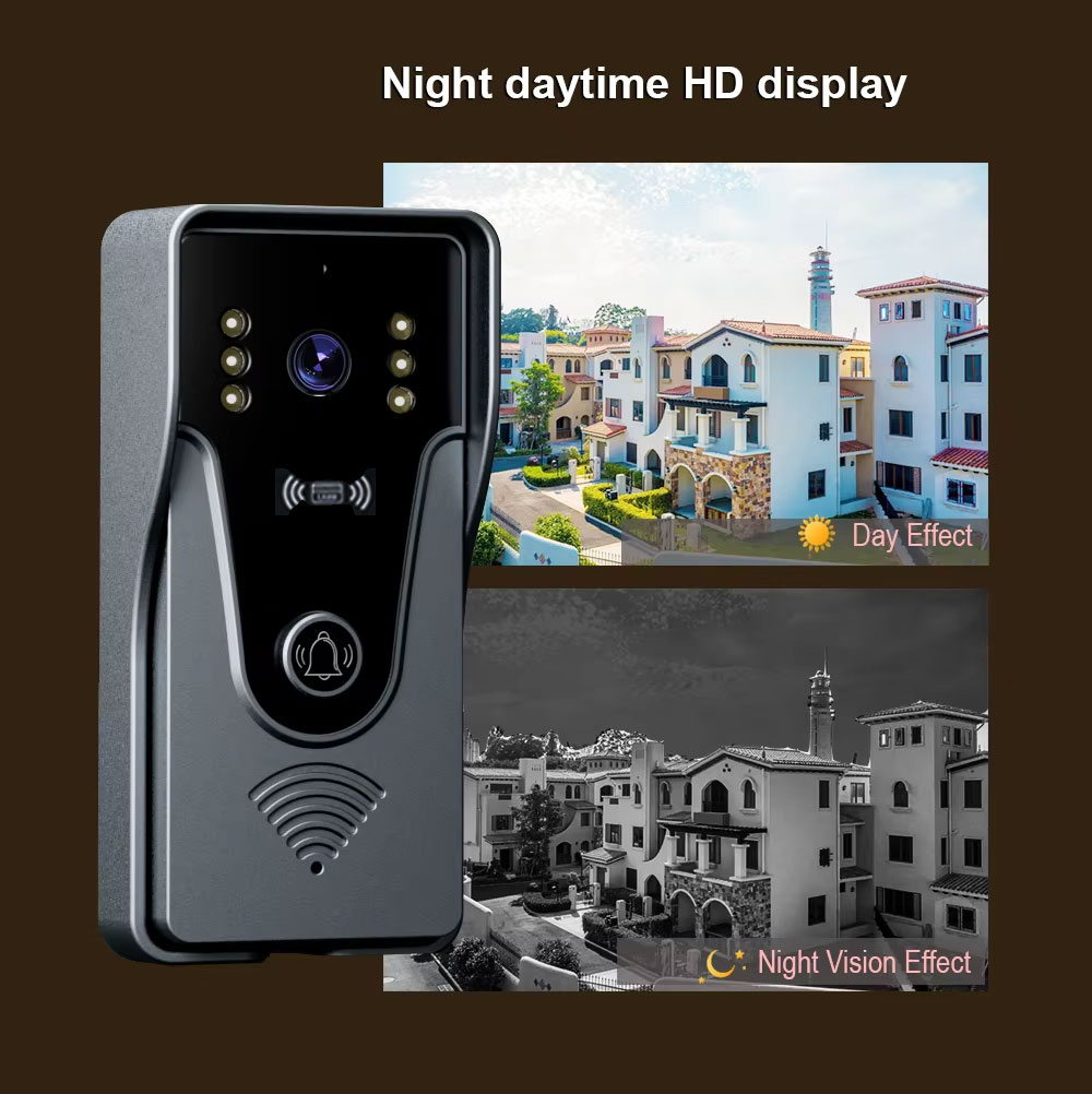 Tuya 1080P 10 Inch Color Touch - Smart Home Video Doorbell App review and price