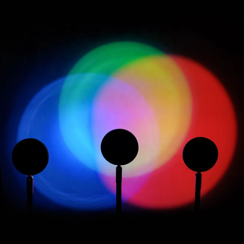 Smart LED Sunset Lamp Colorful - Smart Home Room review and price