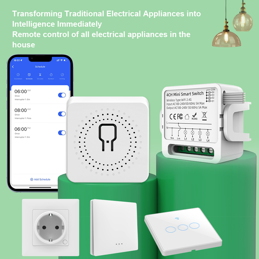 Tuya WiFi Smart Switch 1/2/3/4 - Smart Home Ikea review and price