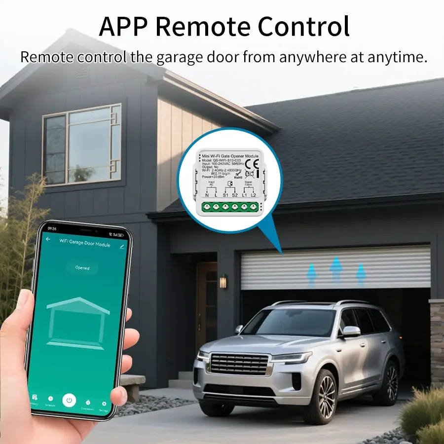 Tuya WIFI/zigbee 3.0 Smart Gar - Smart Home Yandex review and price