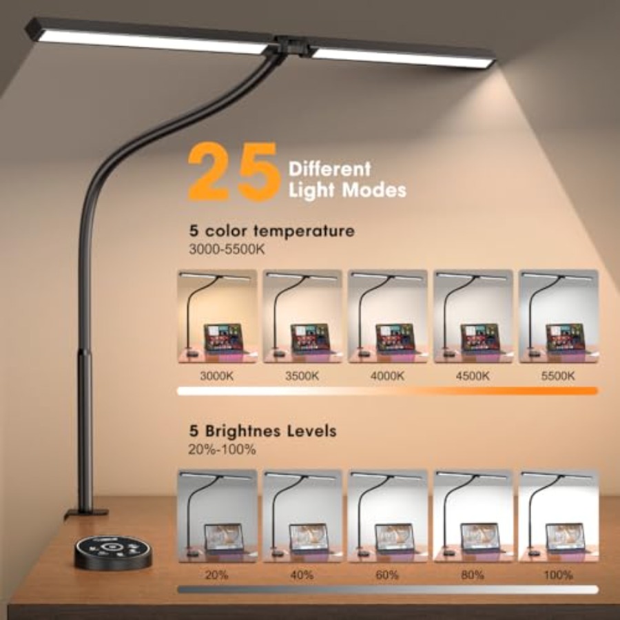 Led Desk Lamp for Office Home  - Smart Home Monitor review and price