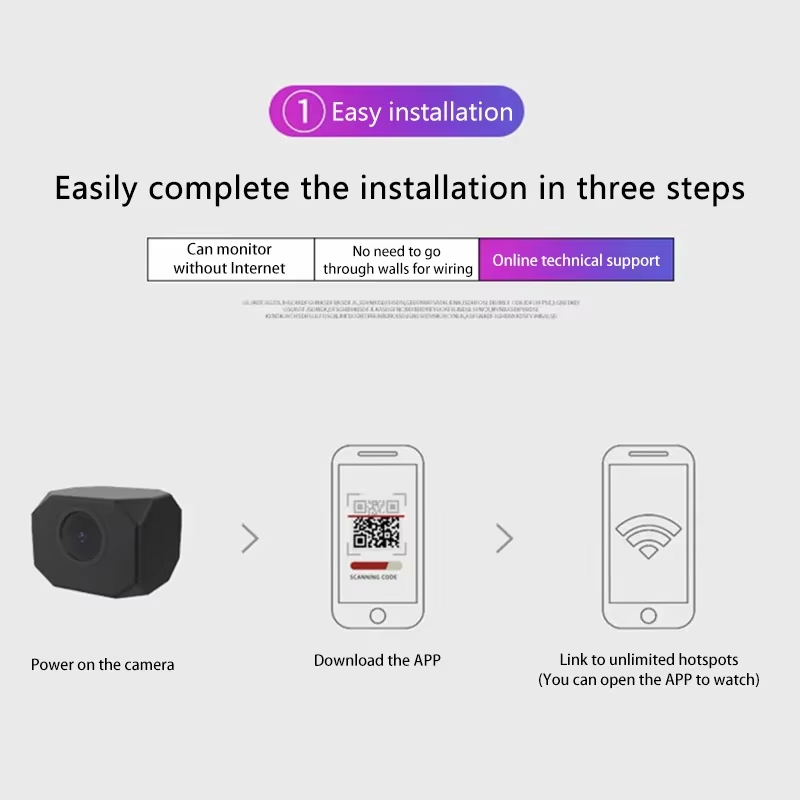 4K HD WiFi Security Camera for - Smart Home Monitor review and price
