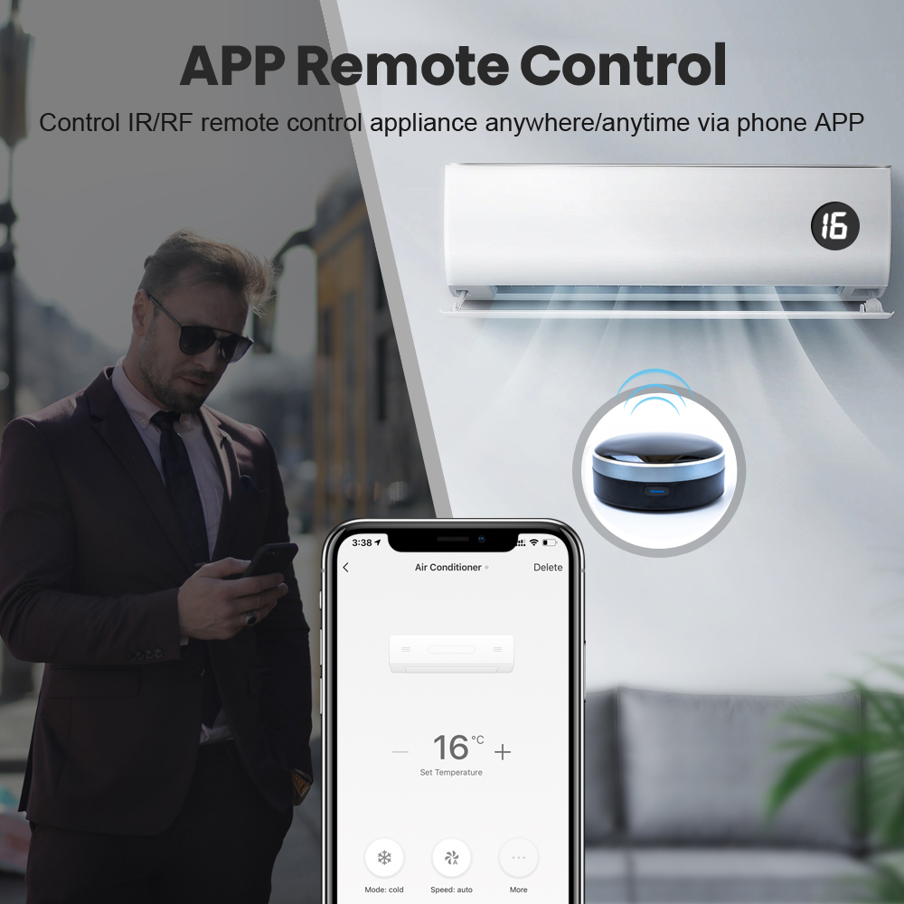 Tuya IR RF 433/315 Universal W - Smart Home Orvibo review and price