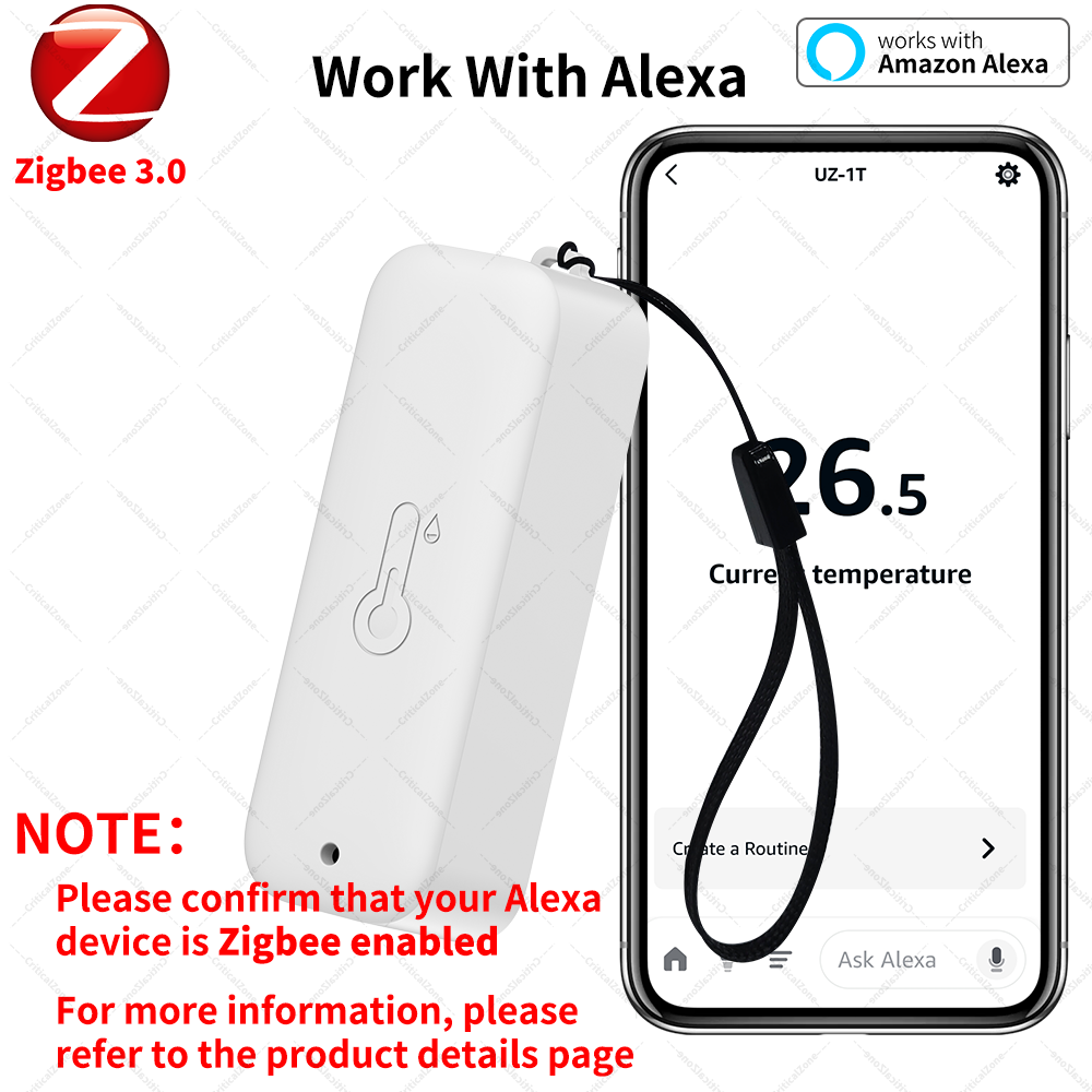 Zigbee 3.0 Temperature Humidit - Smart Home Yandex review and price