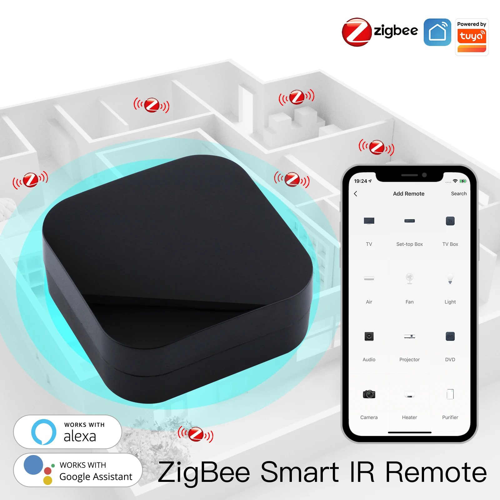 Zigbee Smart IR Remote Control - Smart Home Orvibo review and price