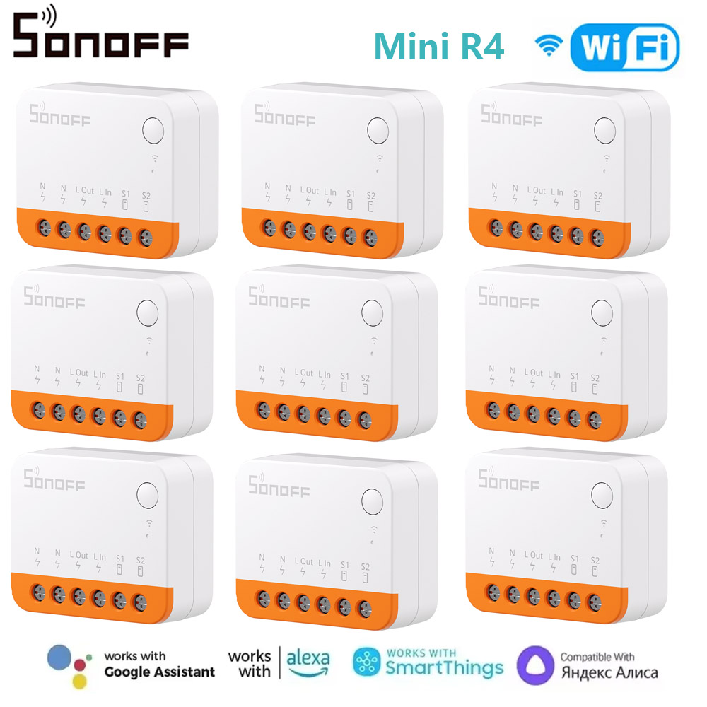 SONOFF Mini R4 Wifi Switch Mod - Smart Home Yandex review and price
