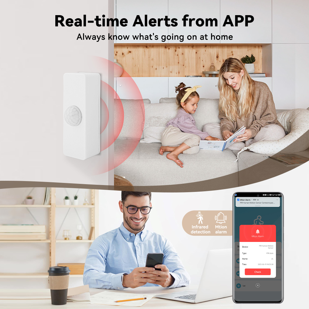 Tuya Smart PIR Motion Sensor S - Smart Home Monitor review and price