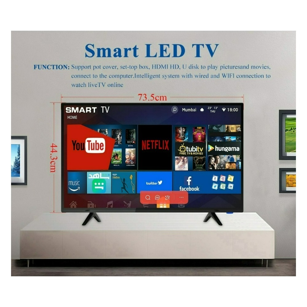 32 43 Inch Android Smart TV 4K - Smart Home Market review and price