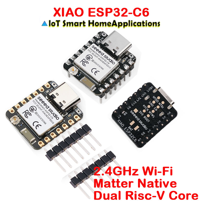 10Pcs/1pc  XIAO ESP32-C6 Devel - Smart Home Arduino Project review and price