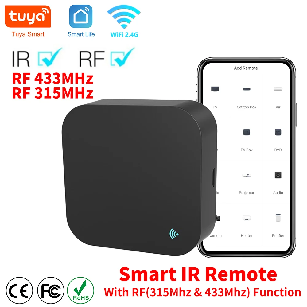 Tuya WiFi RF IR Remote Control - Smart Home Orvibo review and price