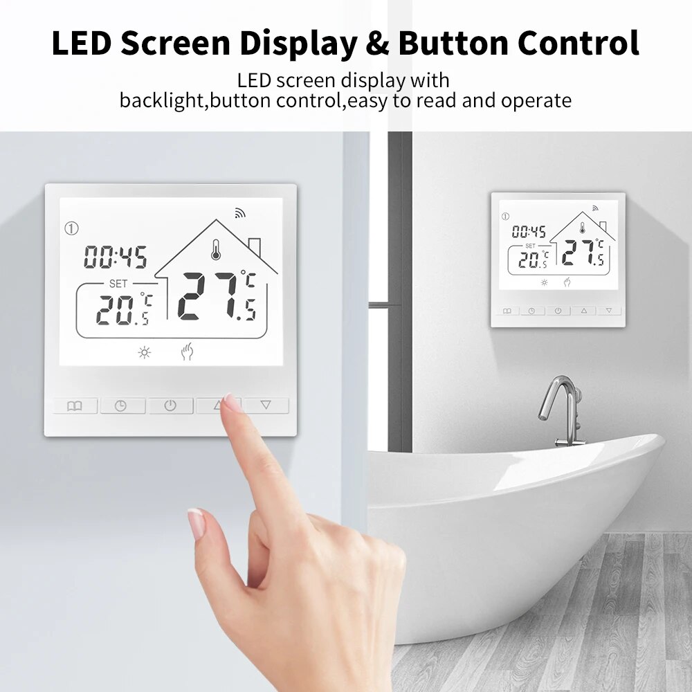 Tuya Smart WiFi Thermostat Wat - Smart Home Yandex review and price