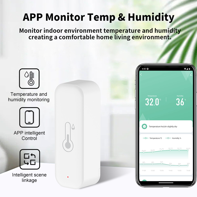 1~4pcs Tuya WiFi Temperature H - Smart Home Yandex review and price
