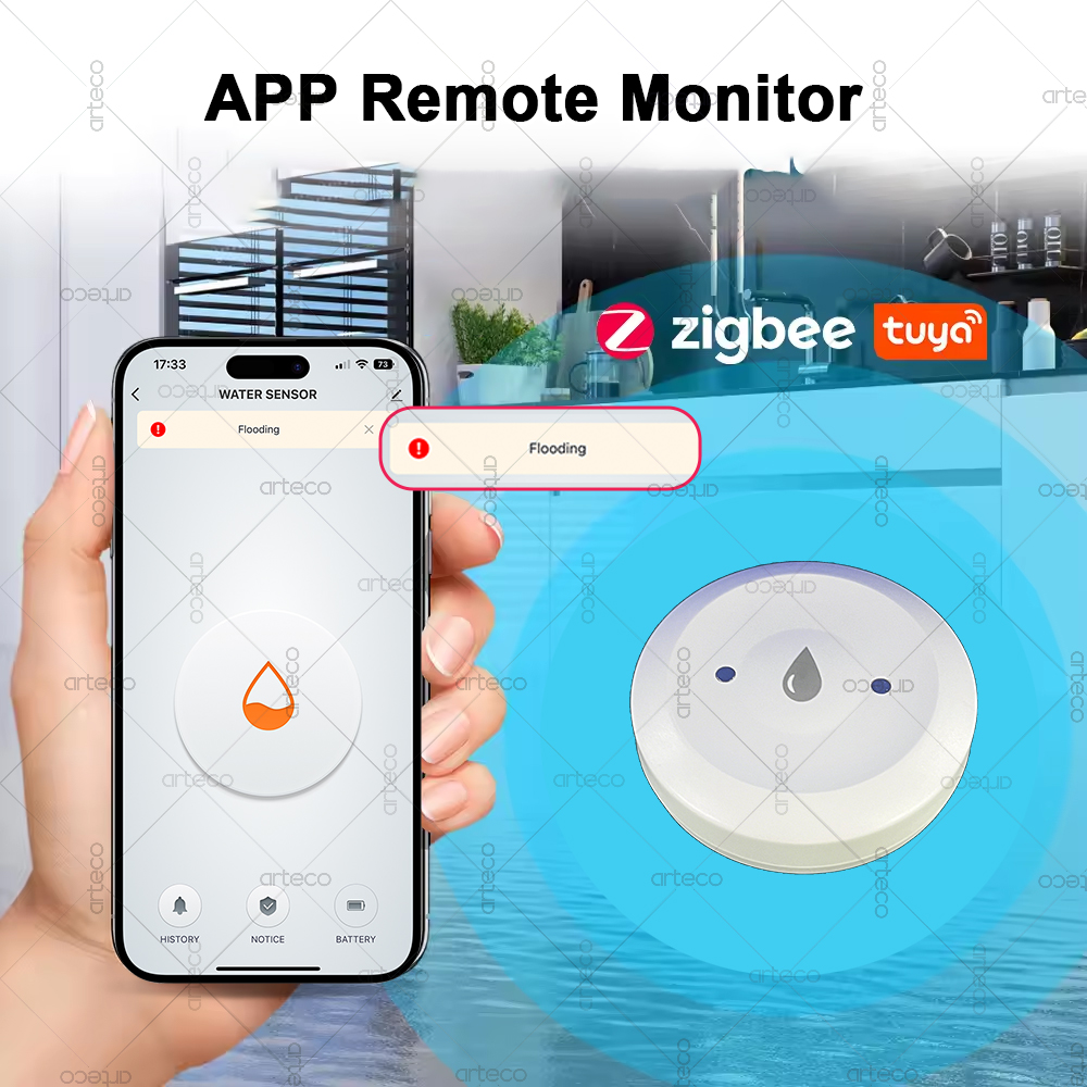 Tuya Smart Zigbee Water Sensor - Smart Home Website review and price