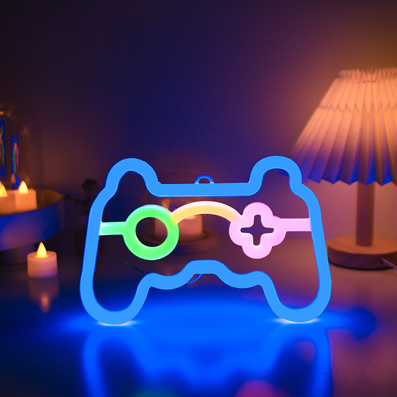 LED Game Controller Neon Sign  - Smart Home Poster review and price