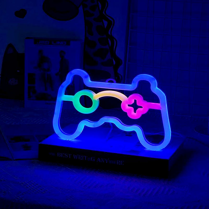 LED Game Controller Neon Sign  - Smart Home Poster review and price