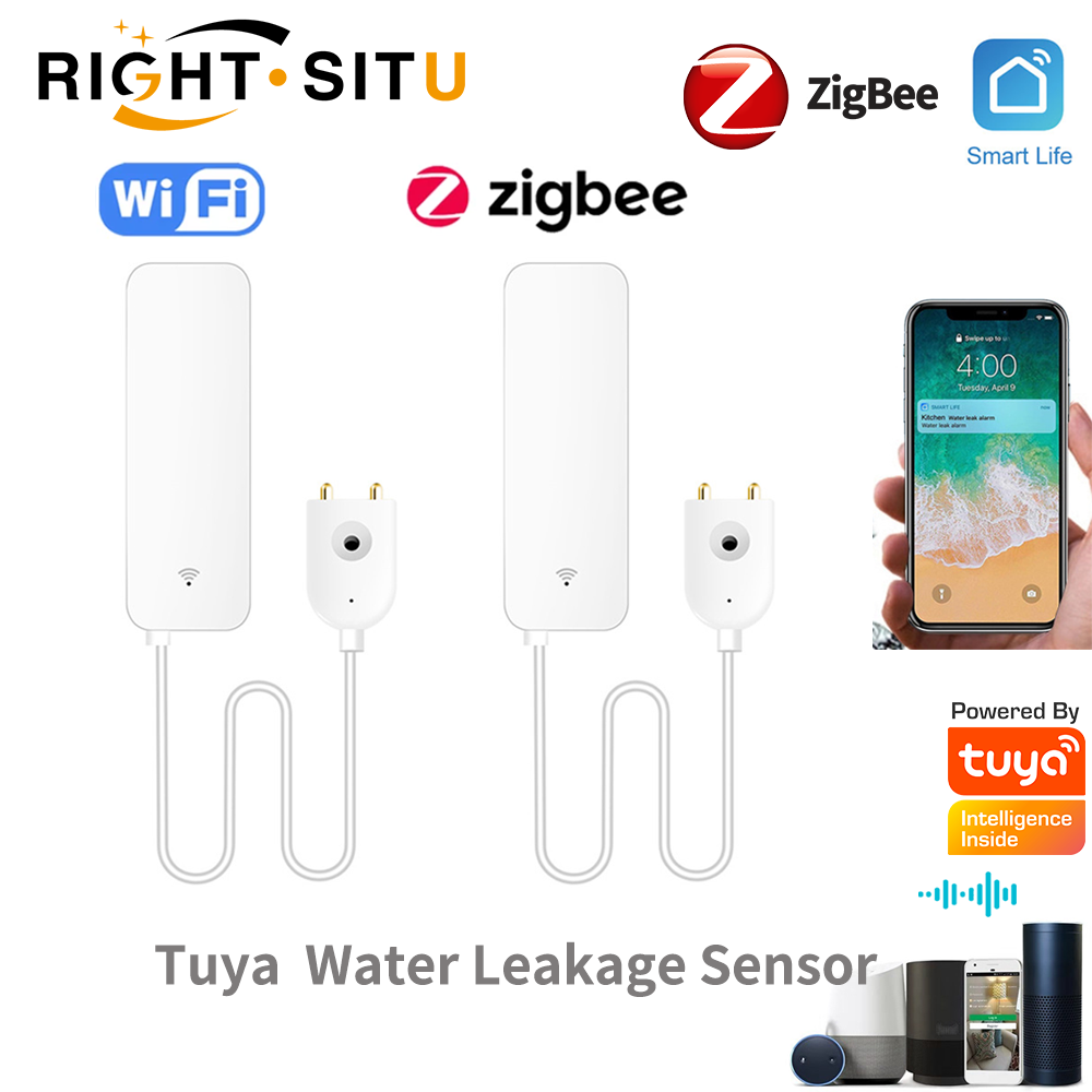 Tuya WiFi Water Leak Sensor, W - Smart Home Network review and price