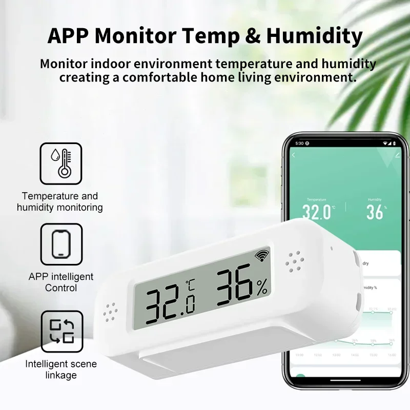 Tuya Zigbee WiFi Mini Temperat - Smart Home Yandex review and price