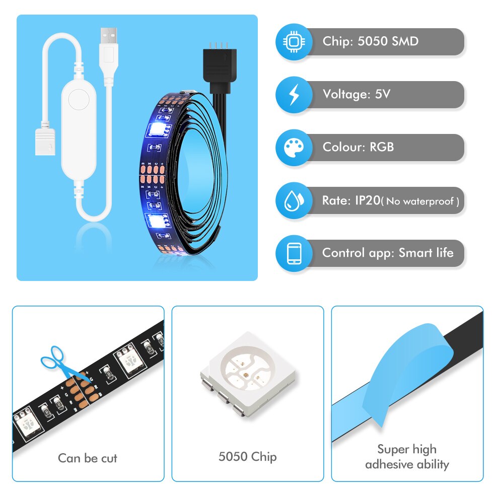 Tuya Zigbee Smart Led Lights F - Smart Home Llm review and price