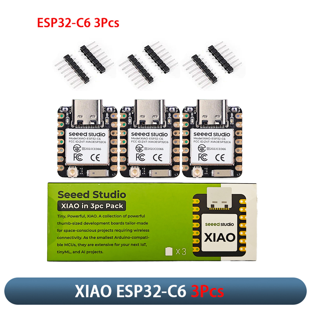 XIAO ESP32-C6 3Pcs Development - Smart Home Iot review and price