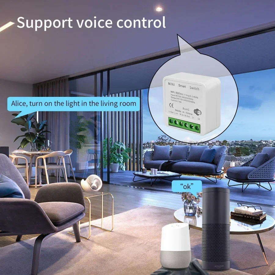 Tuya WiFi Smart Switch Module  - Smart Home Assistant review and price