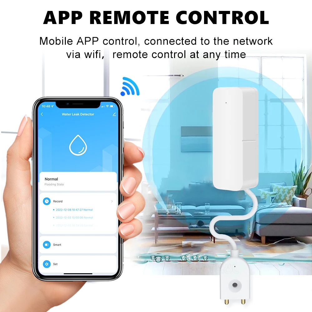 Tuya WiFi Smart Water Leak Sen - Smart Home Ikea review and price
