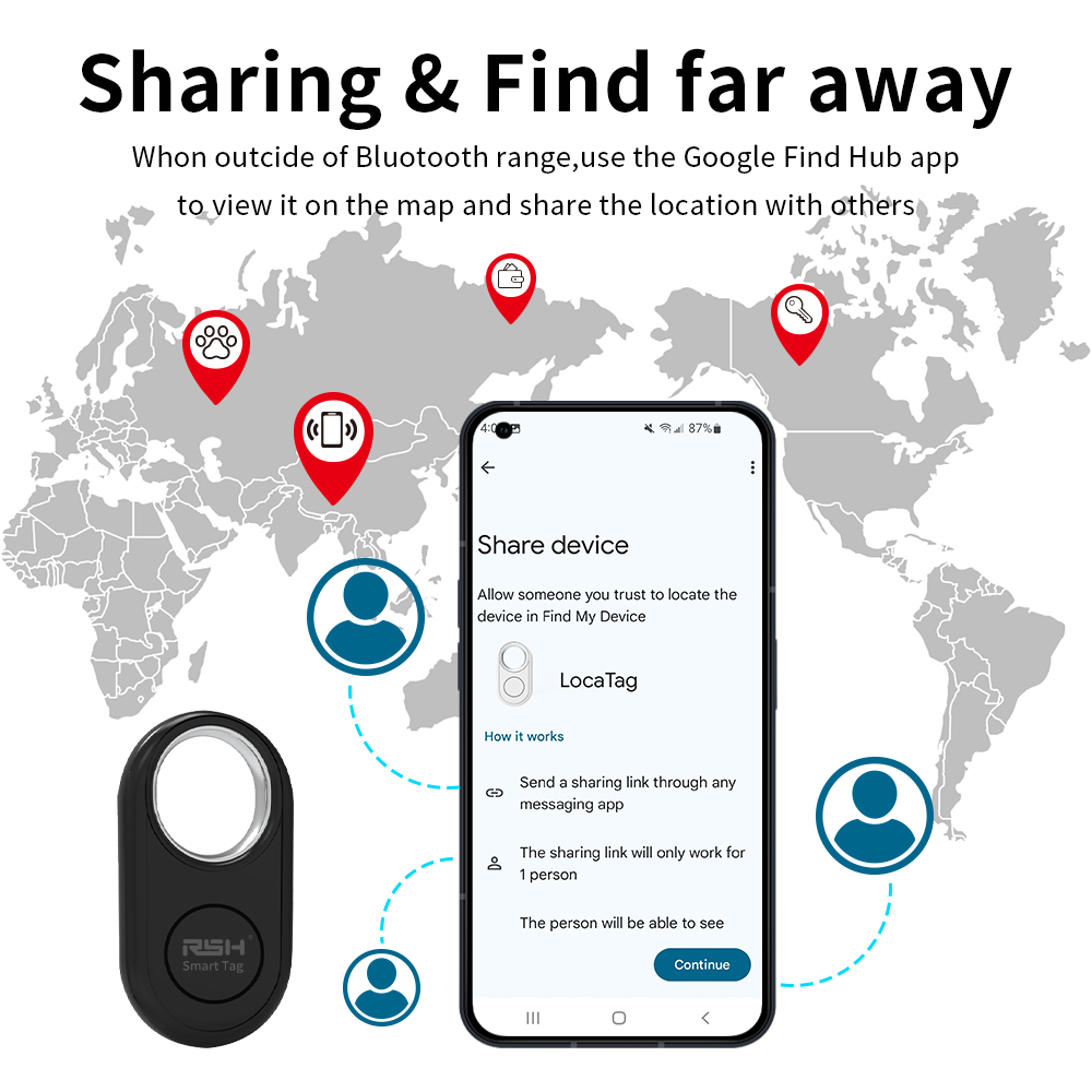 RSH 4PCS GPS Tracker for Samsu - Smart Home Website review and price