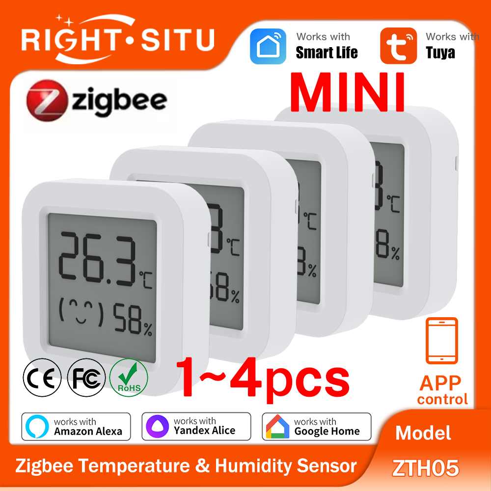 1~4PCS Zigbee 3.0 Temperature  - Smart Home Yandex review and price