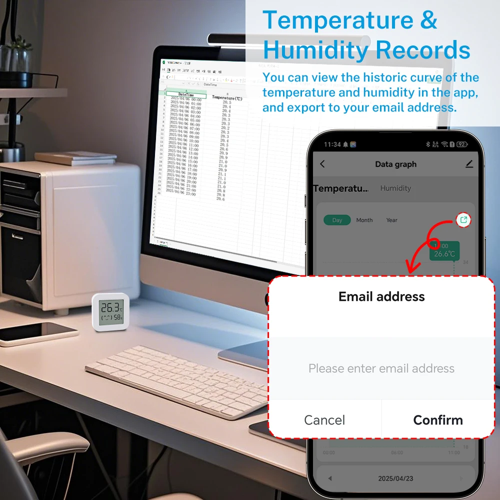 1~4PCS Zigbee 3.0 Temperature  - Smart Home Yandex review and price