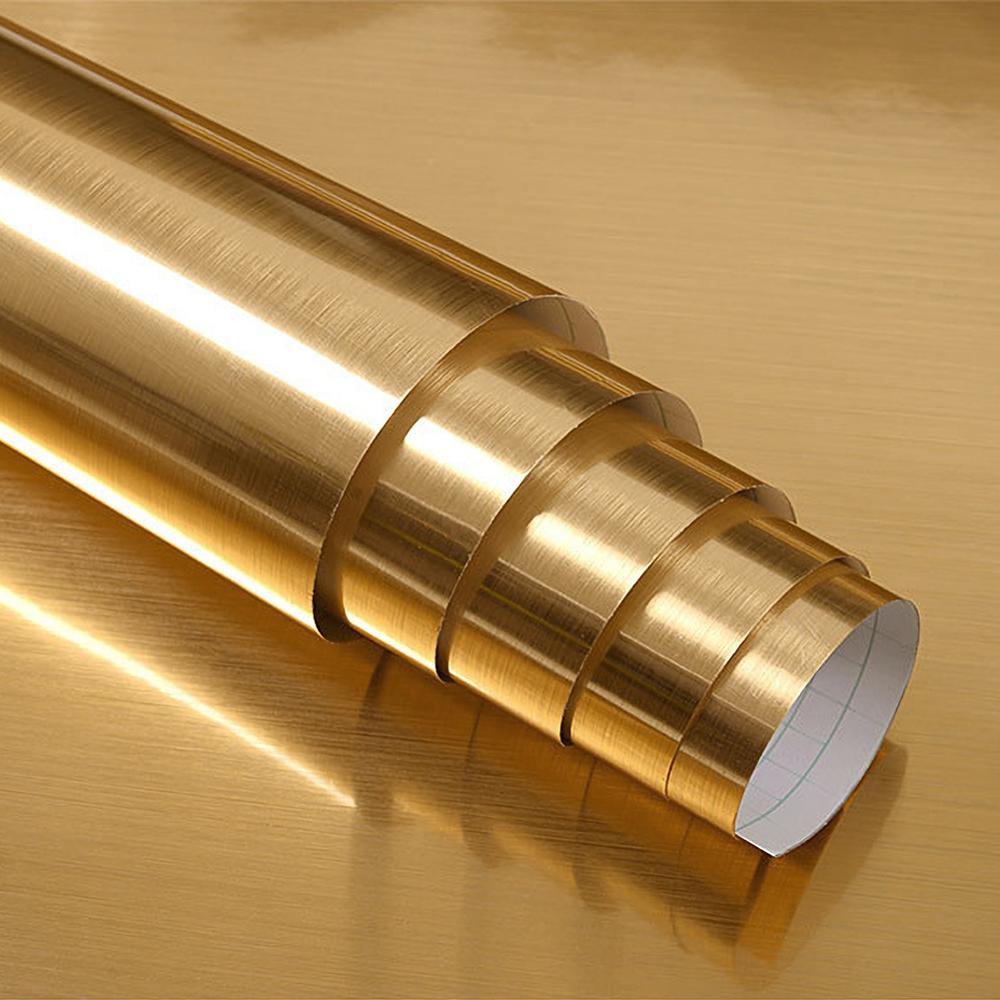PVC Metal Brushed Gold Silver  - Smart Home Film review and price
