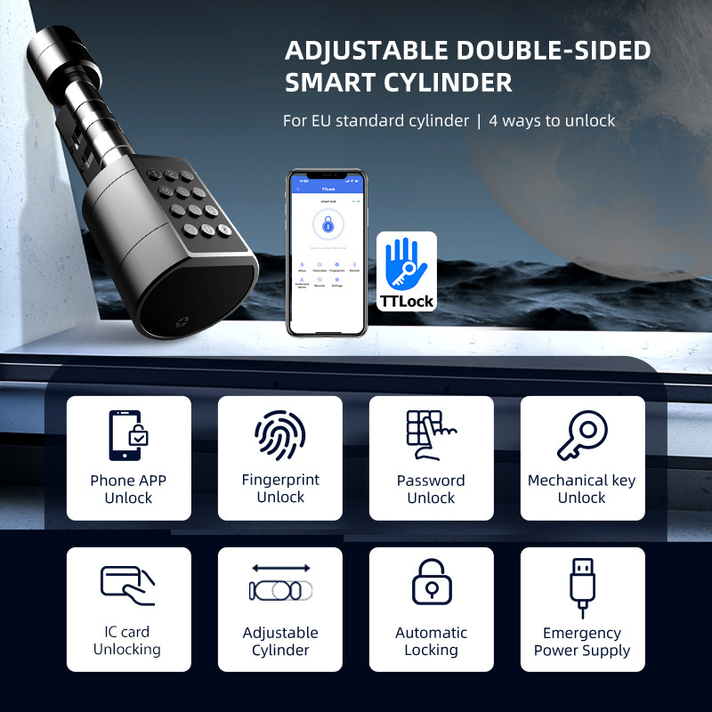 Smart Euro Cylindrical Door Lo - Smart Home Network review and price