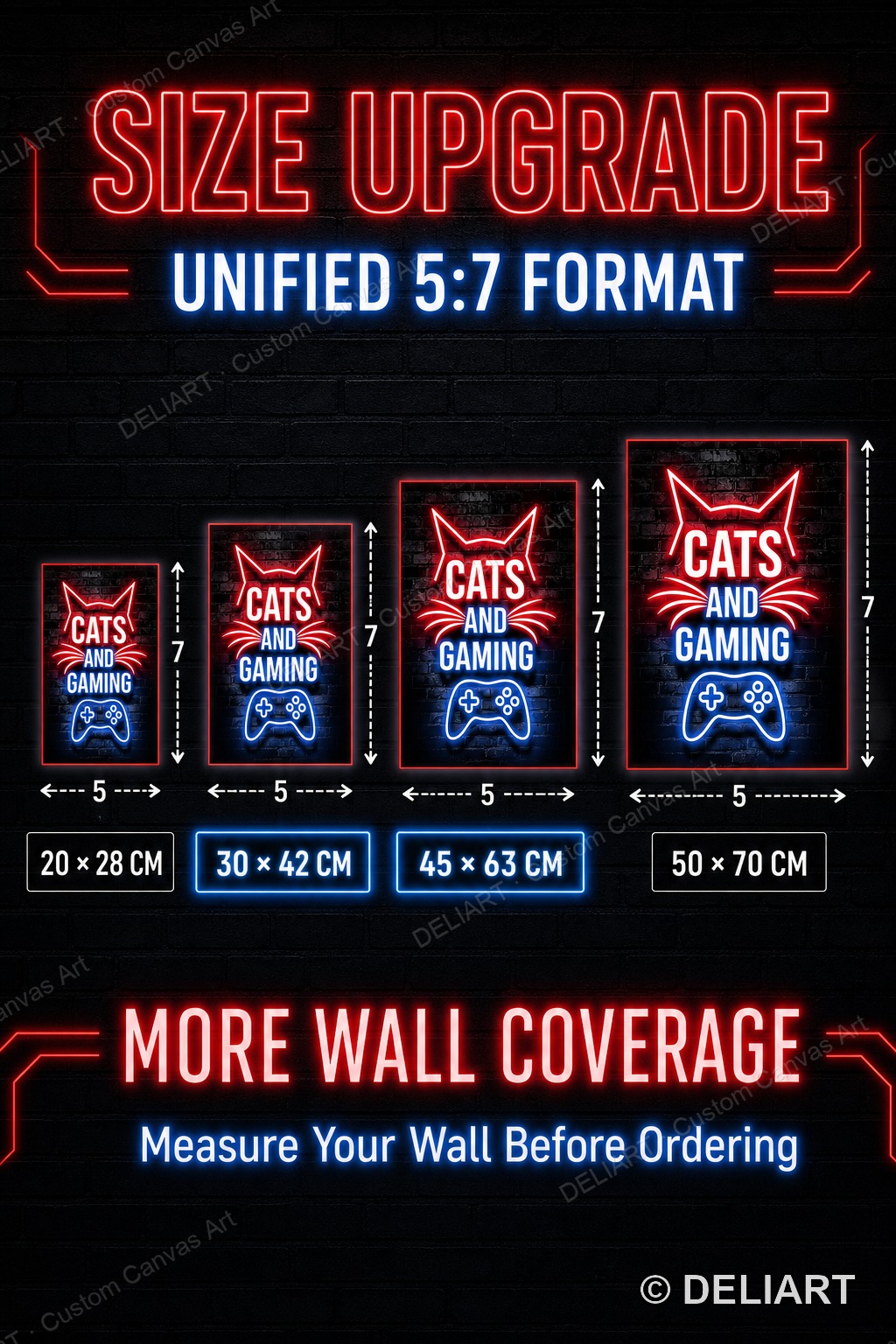 1 & 3 PCS Neon Gaming Quotes C - Smart Home Poster review and price