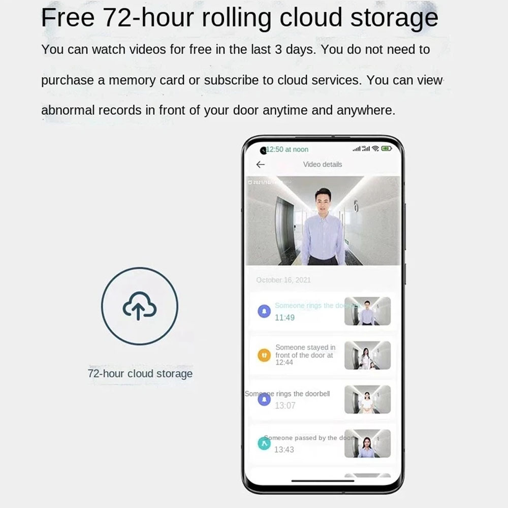 Xiaomi Smart Doorbell 3 CN Ver - Smart Home Video Doorbell App review and price