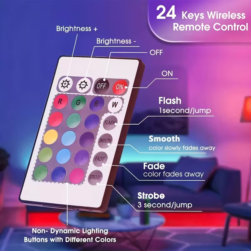 Smart LED Strip Lights with 24 - Smart Home Llm review and price