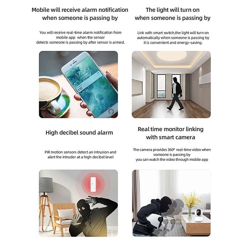Tuya WiFi Zigbee PIR Motion Se - Smart Home Network review and price