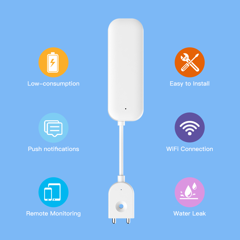 Tuya WiFi ZigBee Water Sensor  - Smart Home Iot review and price