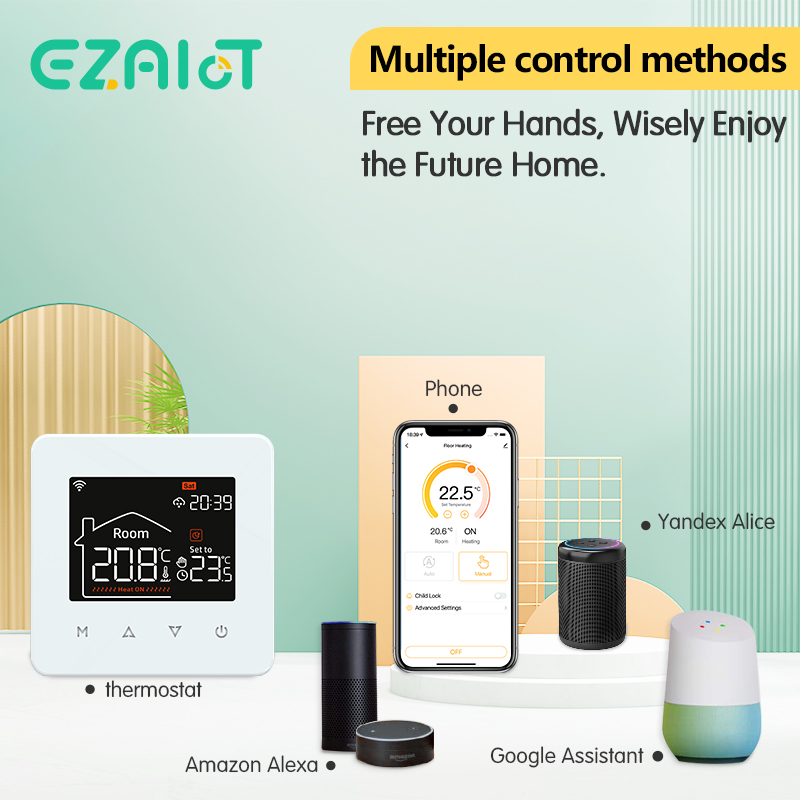 Smart WiFi Thermostat for Elec - Smart Home Yandex review and price