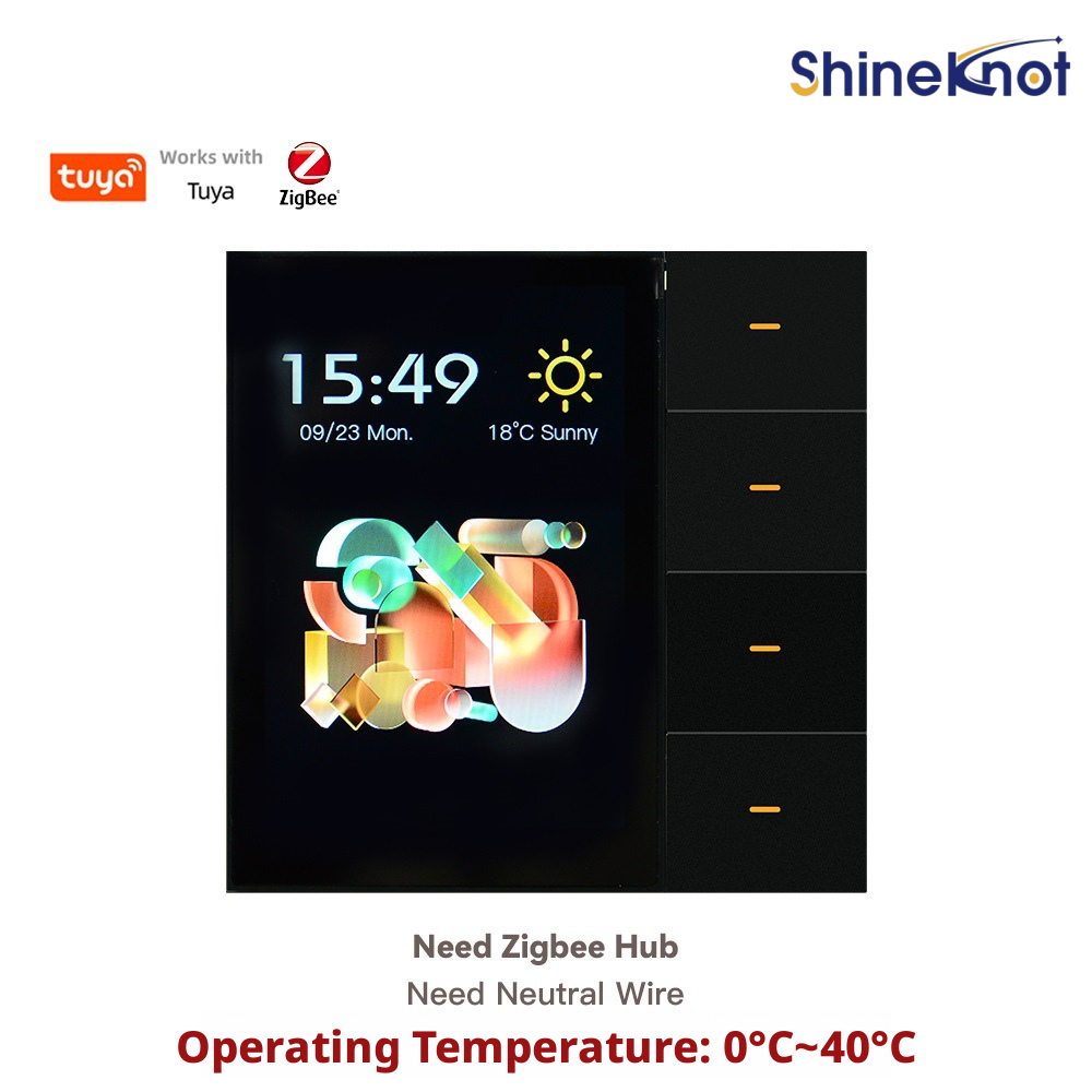 Shineknot tuya 3.5-Inch Screen - Smart Home Monitor review and price